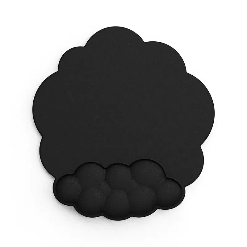 Skanto | Cloud Memory Foam Musmatte med Håndleddstøtte - Anti-Sklisikker Kontor- og Gaming Tastaturstøtte