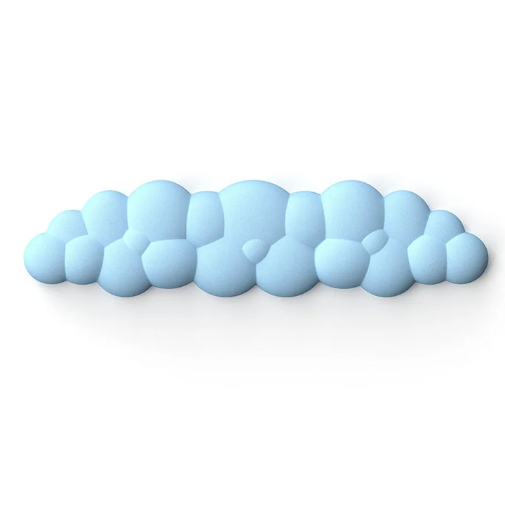 Skanto | Cloud Memory Foam Musmatte med Håndleddstøtte - Anti-Sklisikker Kontor- og Gaming Tastaturstøtte