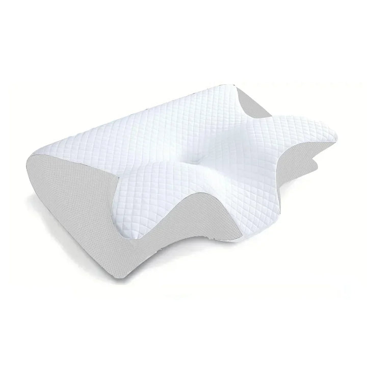 Skanto | Minne Skum Cervical Pute | Ergonomisk 2-i-1 Design for Nakke Smerte Lindring & Behagelig Søvn