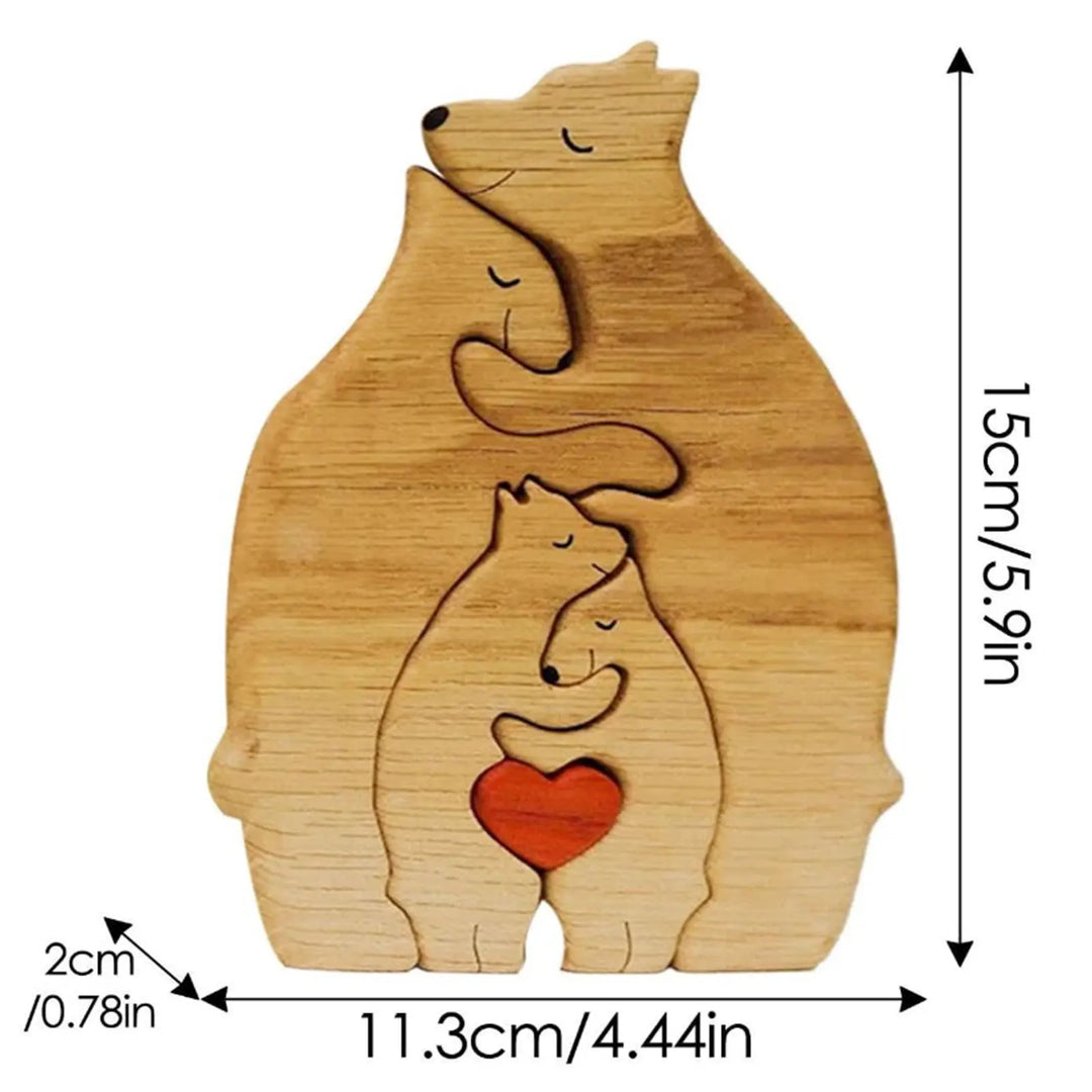 Loving Bears SammenkoSkantoede Puslespill Dekor | Skanto