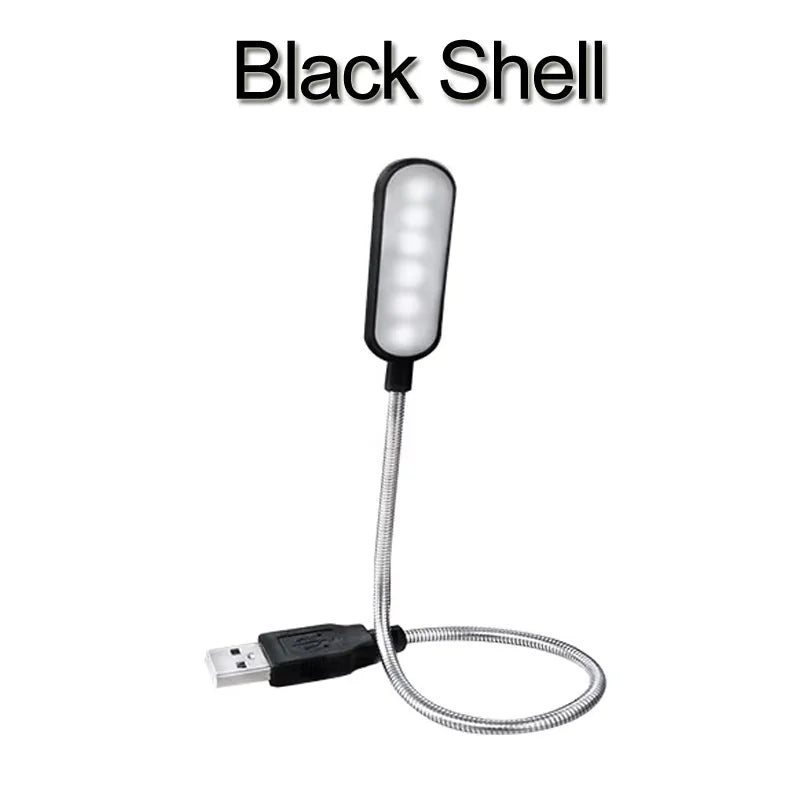 Skanto | USB LED Lese Lampe – Kompakt Lys for Nødsituasjoner