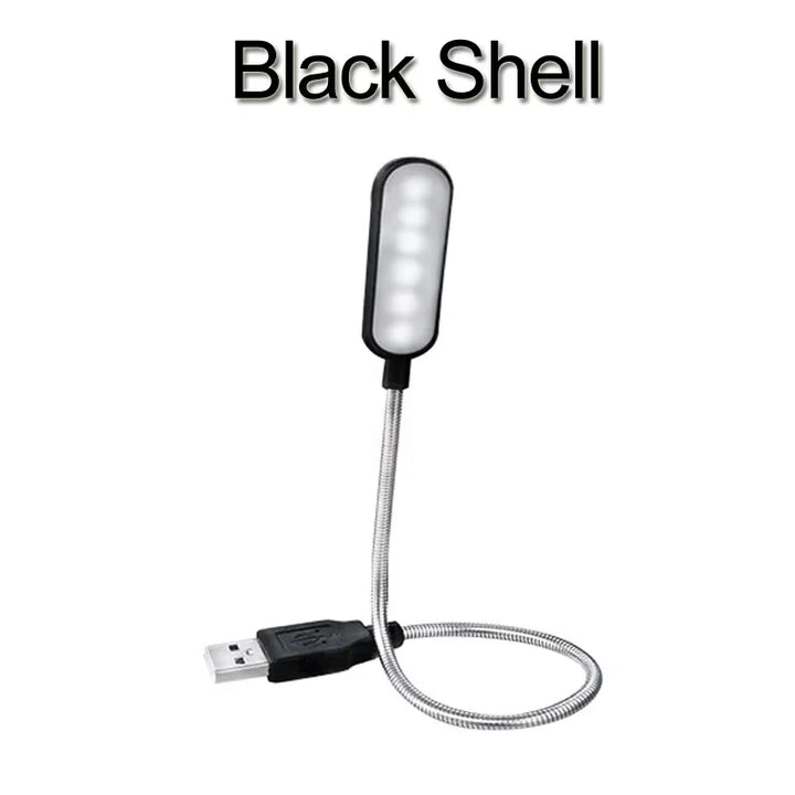 Skanto | USB LED Lese Lampe – Kompakt Lys for Nødsituasjoner