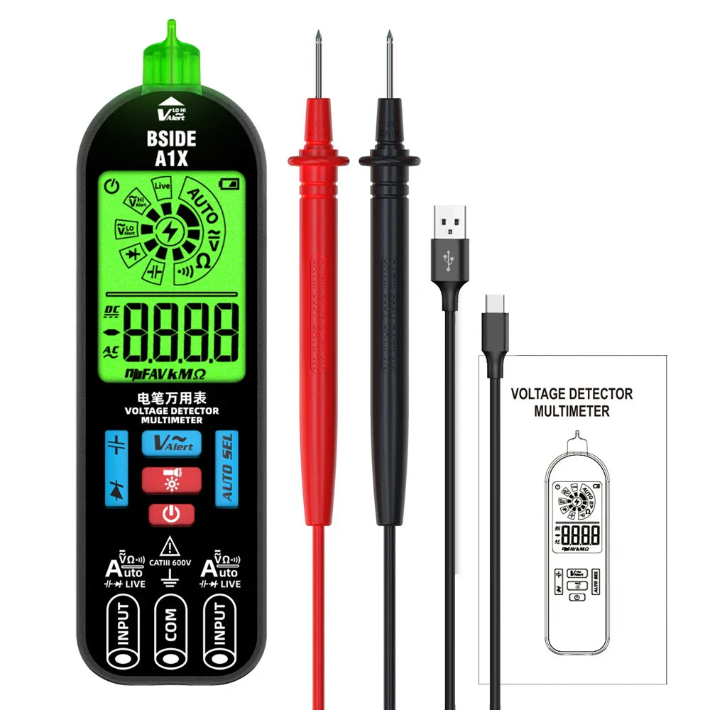 Skanto | Profesjonell Digital Elektrisk Multimeter