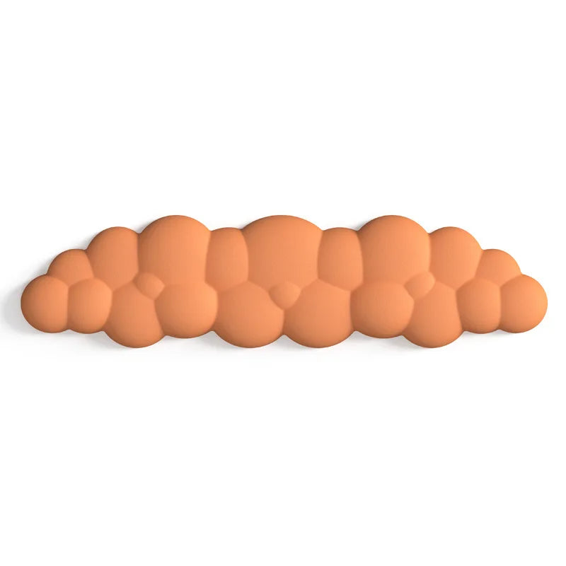Skanto | Cloud Memory Foam Musmatte med Håndleddstøtte - Anti-Sklisikker Kontor- og Gaming Tastaturstøtte