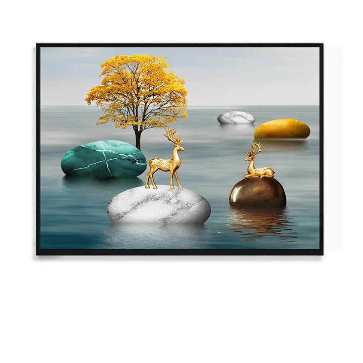 Art View Elegant Lærred Elektrisk Boksen Deksel | Skanto