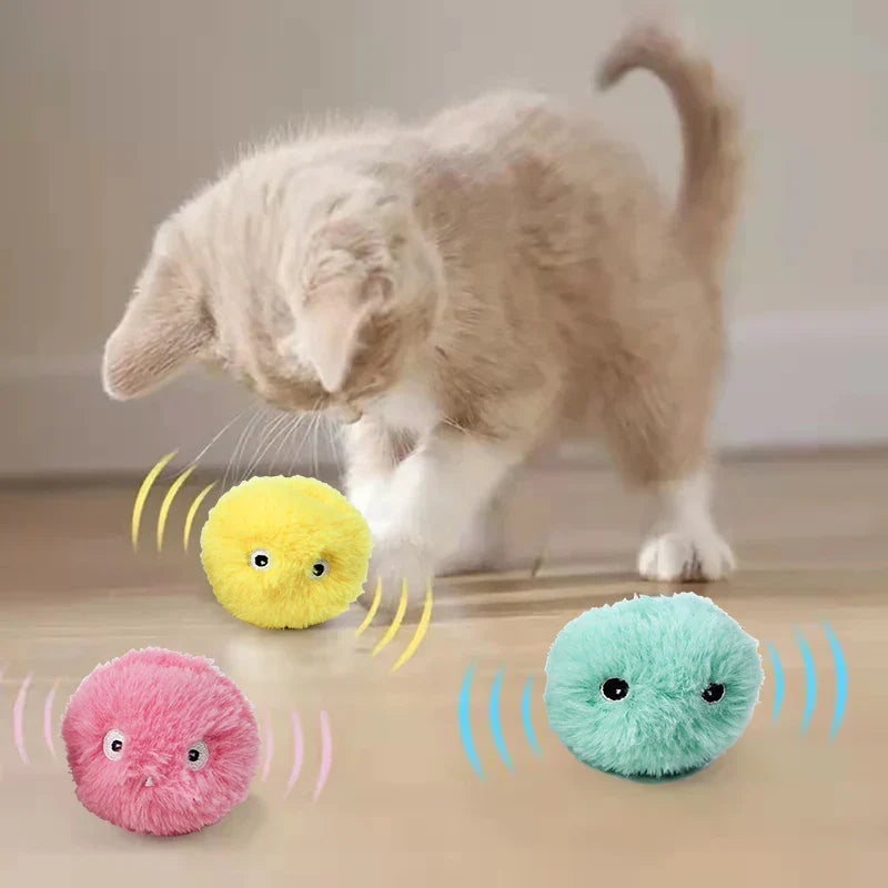 Skanto | – smarter interaktiv plysboll for katter | kjøp 1, få 1 gratis 🎁