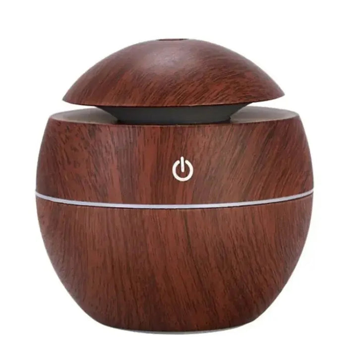 Skanto | AeroMist Luftfukter 130 ml | Hviskende stille <35 dB | USB-drift & LED-lys | Med aromaolje-funksjon