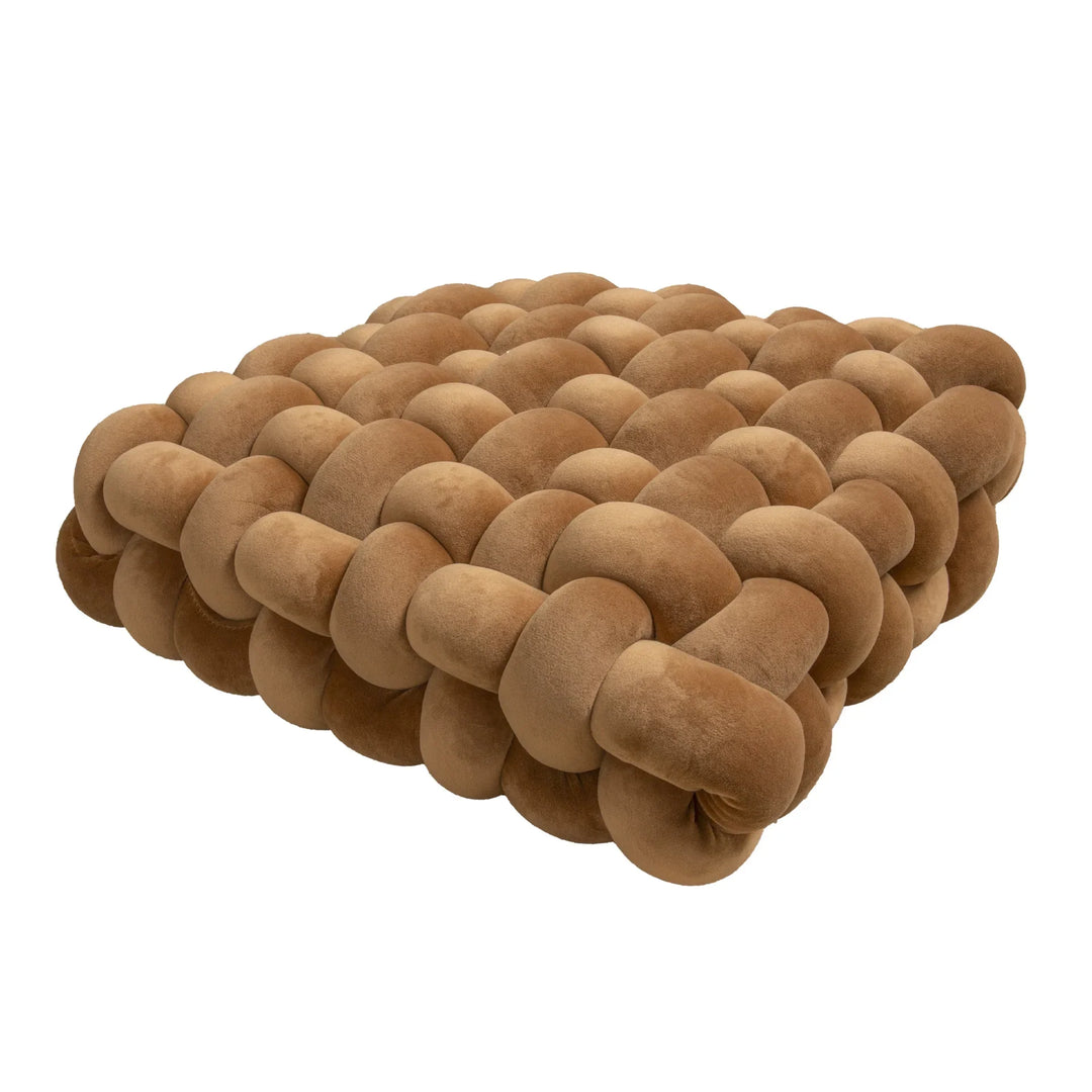 Chunky Woven Knot Cushion | Skanto
