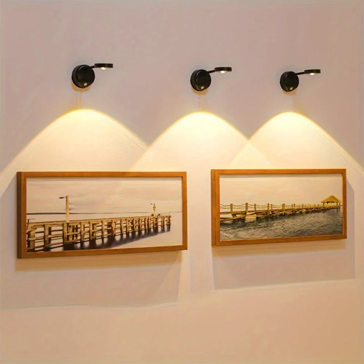 Skanto | Veggspot - SmartGlow - Oppladbar LED - Bevegelsessensor