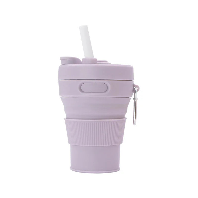 Gjenbrukbar Bærbar Sip-and-Go Sammenleggbar Kopp | Skanto