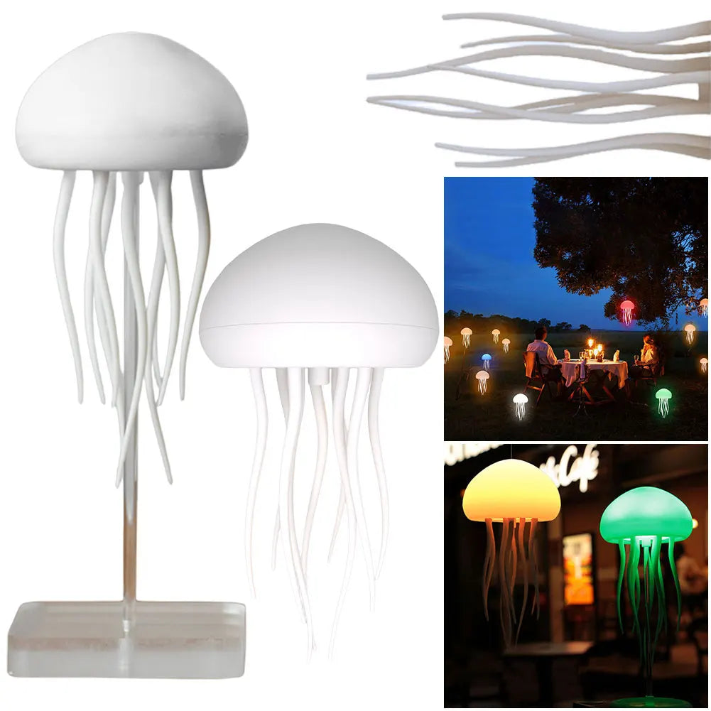 Jellyfish RGB Stemmegjenkjennings Anheng Nattlampe | Skanto