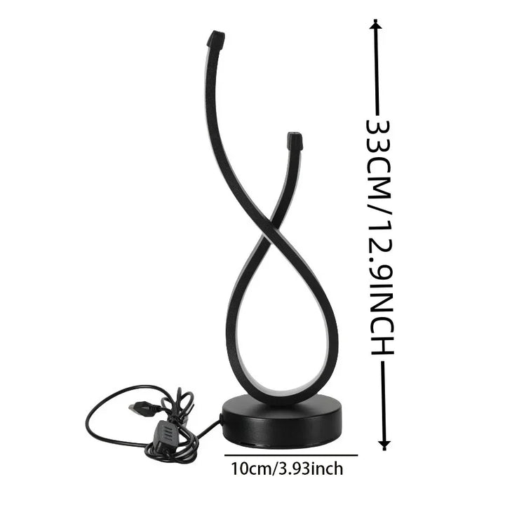 Skanto | Lumoara LED bordlampe | Dimmbar | 3 lysefarger | Moderne design