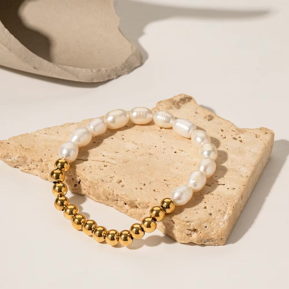 Skanto | 18k Perle Split Bracelet