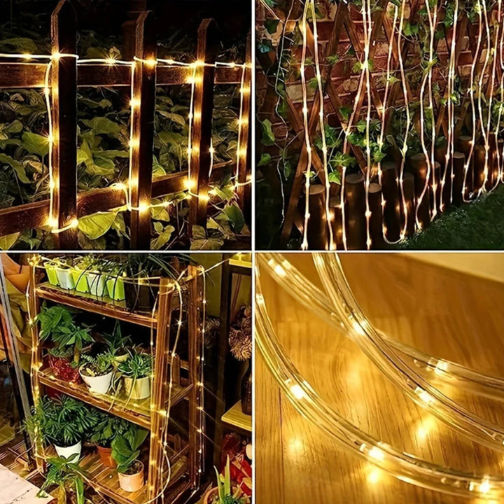 Solar Vanntett LED Seil Lys Skanto