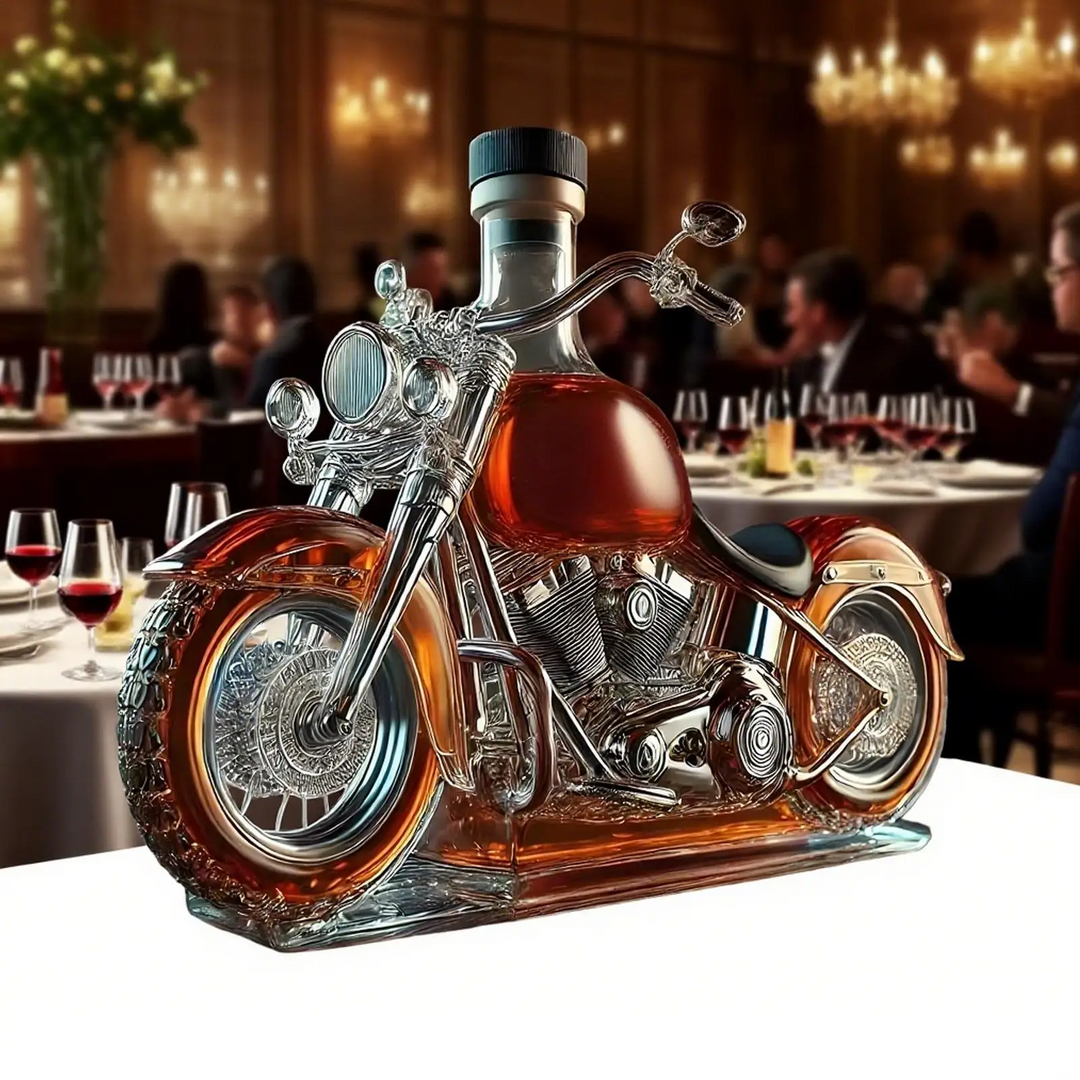 Skanto | Harley Motorcycle Formet Whiskey Karaffel for Hjemmebar