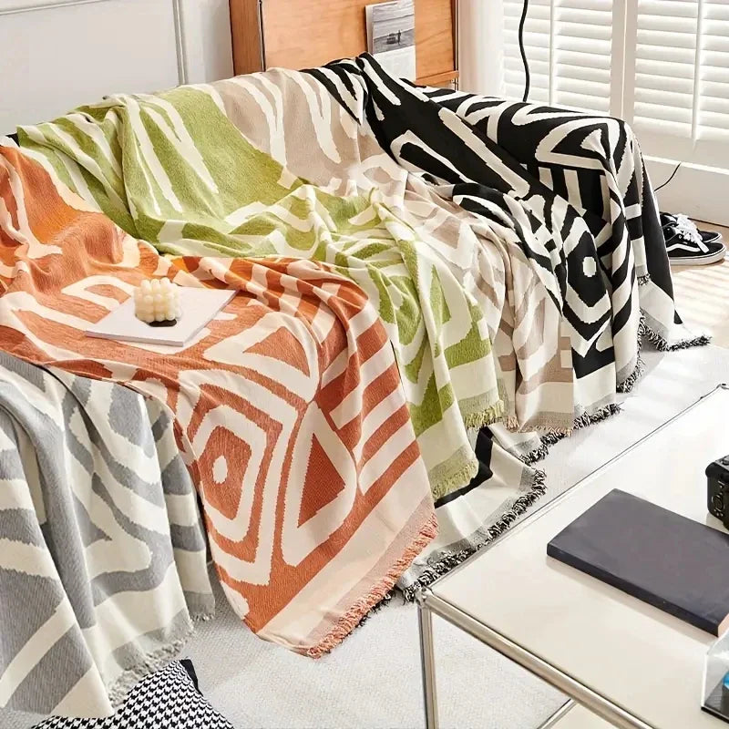 Skanto | Sofa Håndkle Med Frynser