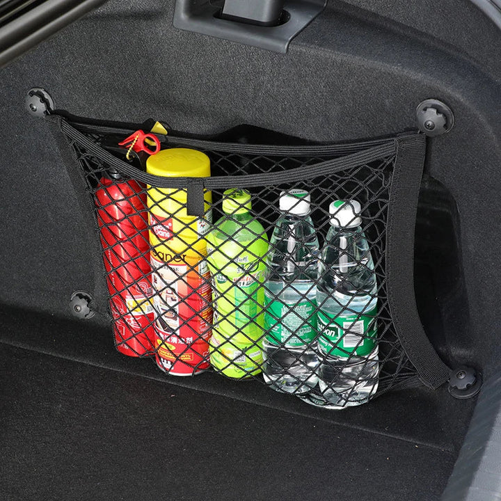 Skanto | Elastisk Mesh-Cargo-Nett-Biloppbevaringsorganisatorveske