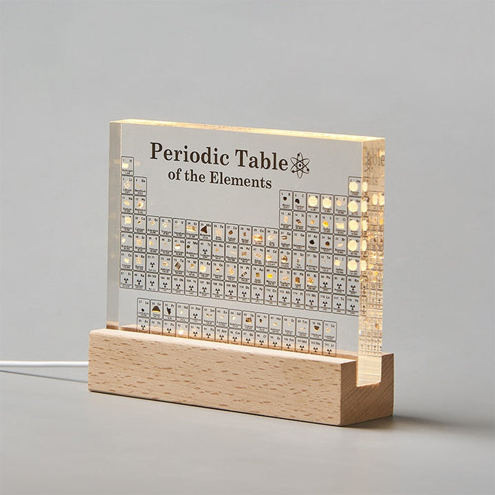 Skanto | Utdannende Akryll Science Periodiske Tabell Dekor