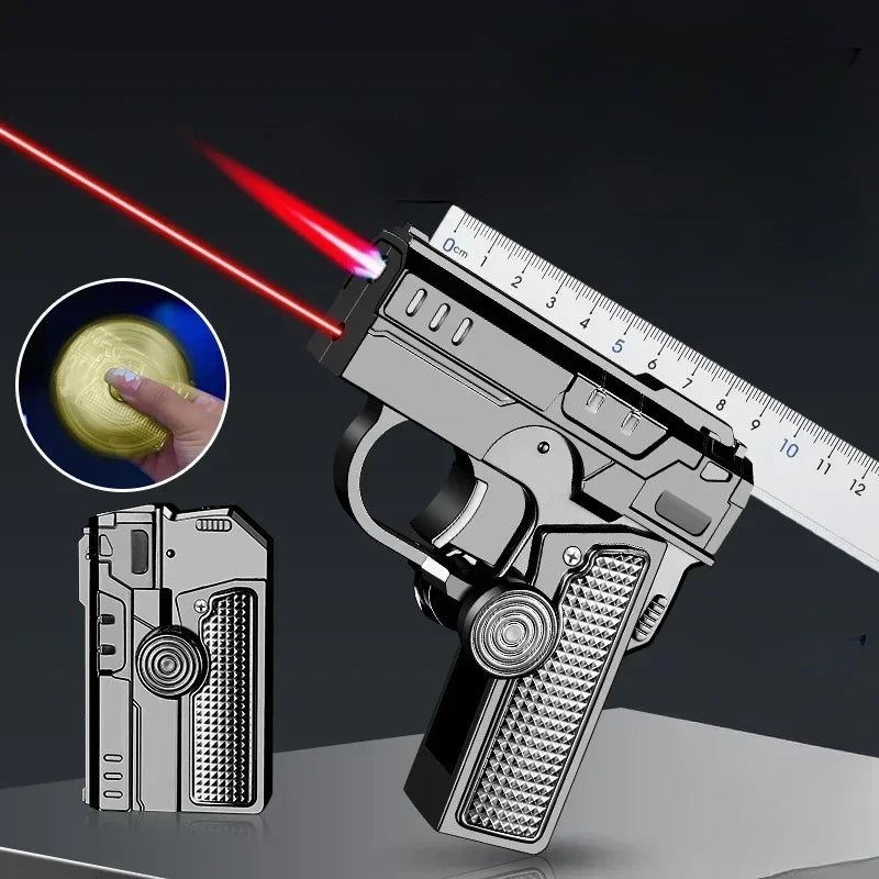 Foldbar Dual-Form Pistolformet Vindproof Lighter | Skanto