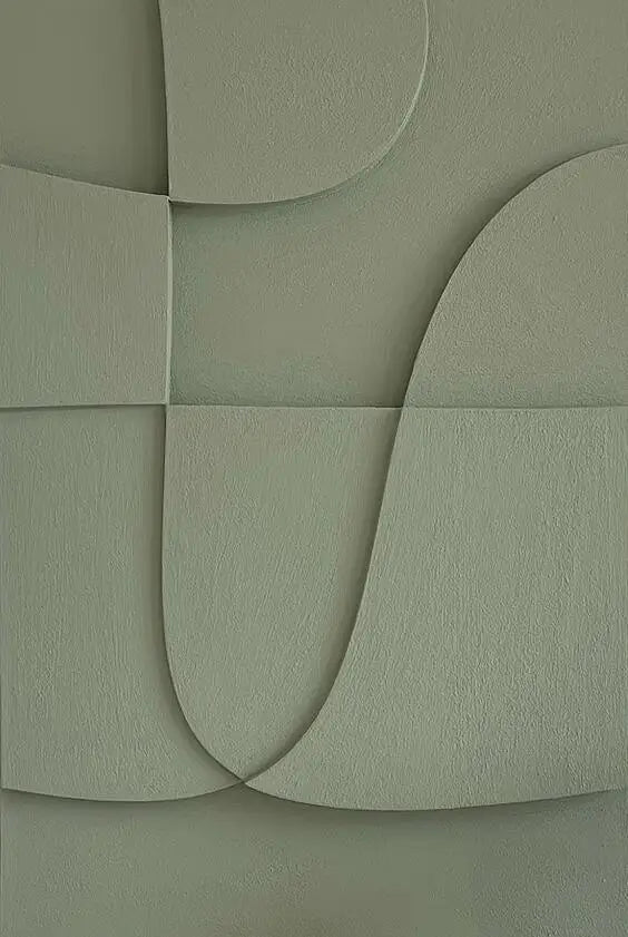 Abstrakt Minimalistisk 3d Design Veggkunst Kunstneriske Lerretstrykk Bilder For Moderne Leilighet Stue Spisestue Hjemmekontor Dekor | Skanto