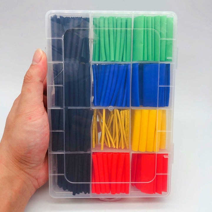530Pcs Fargede Isolerte DIY Kabelfiksingssett | Skanto