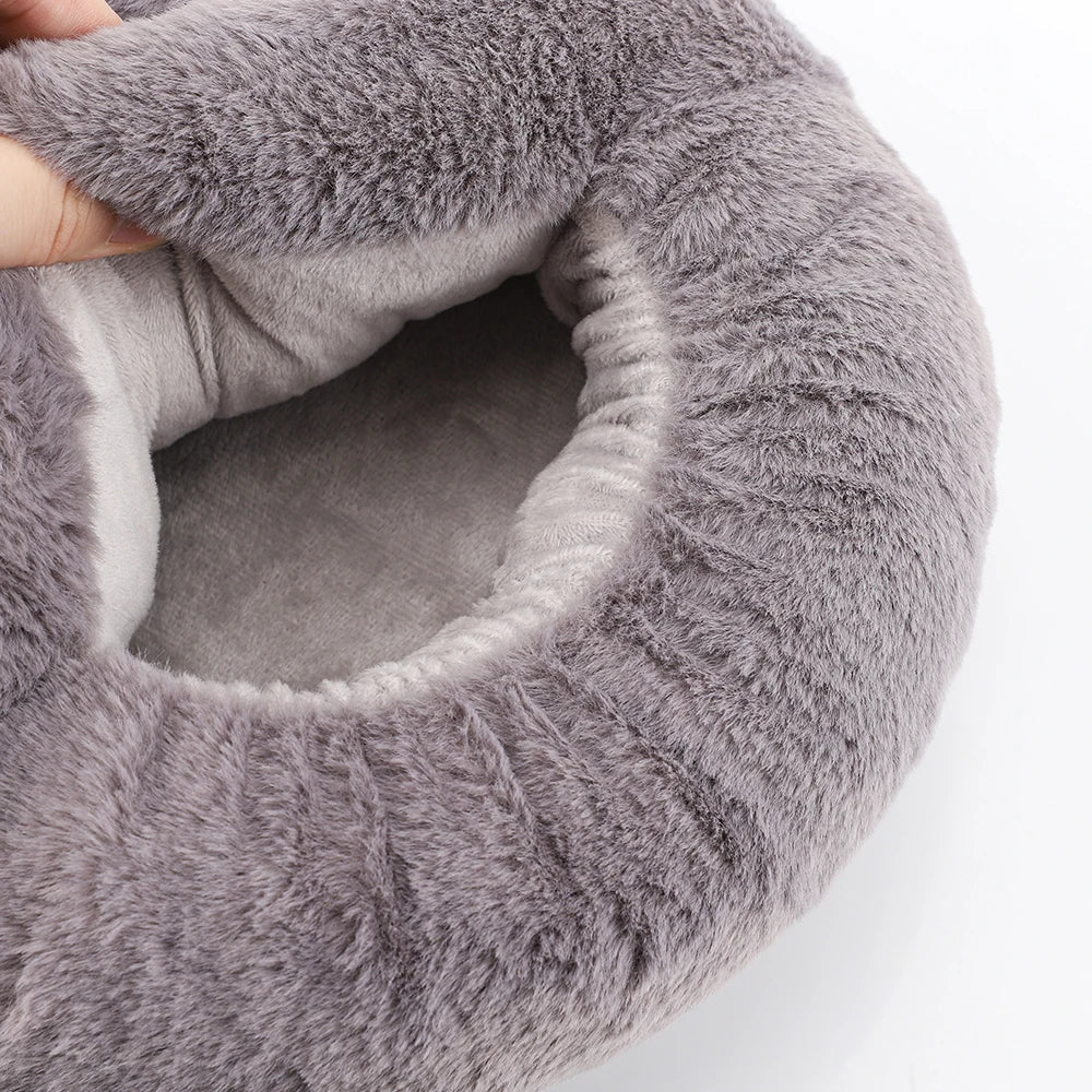 Fluffy oppvarmede fotvarmere | Koselig oppvarmet fotpute | Skanto