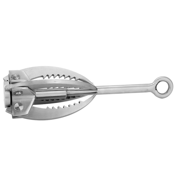 Skanto | Rustfritt Stål Kompakt Sammenleggbart Grappling Hook & Klatreklau