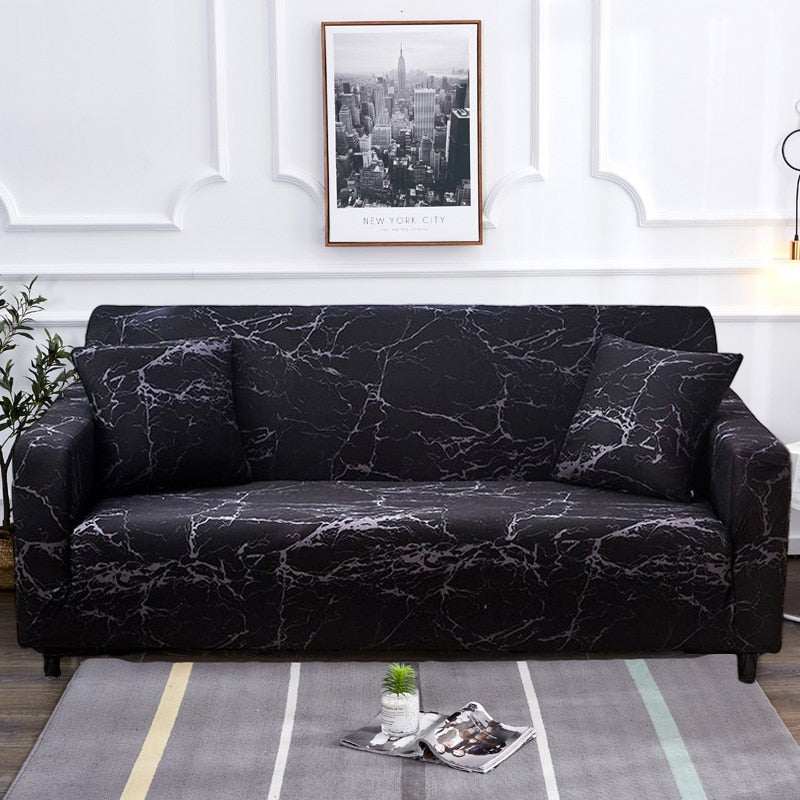 Moderne Skli-sikre Fargerik Elastisk Sofatrekk | Skanto