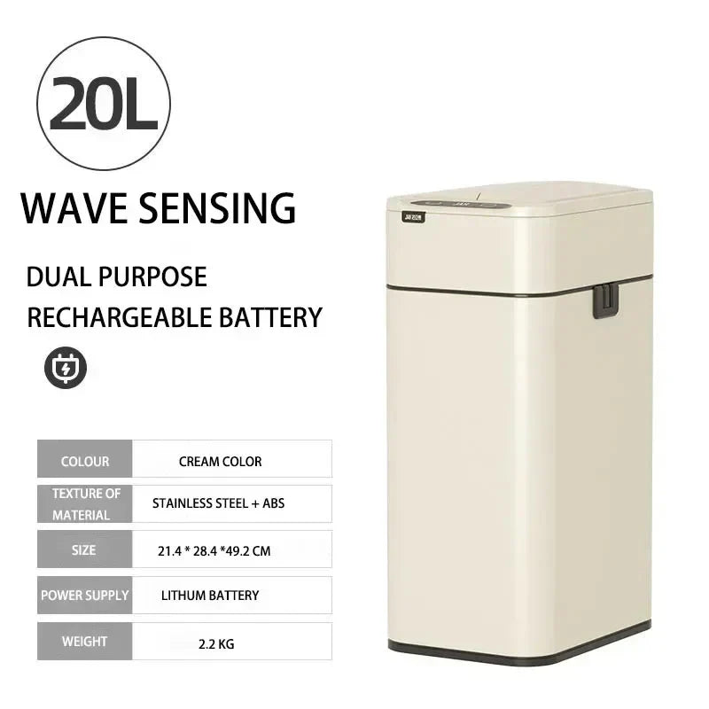 Skanto | Smart Kjøkkenbatteri Automatisk Sensorsøppelkurv