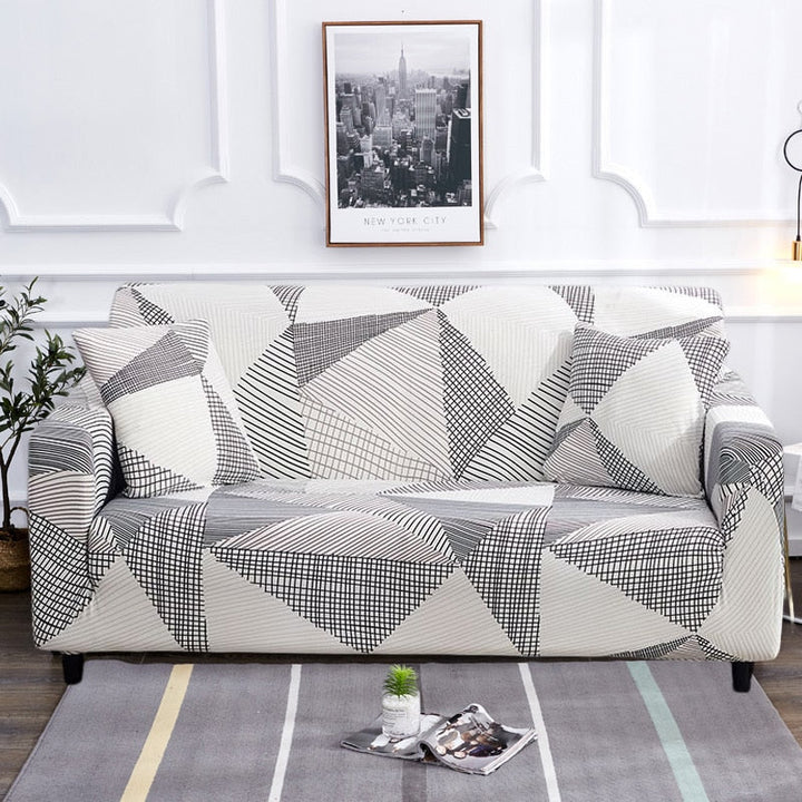 Skanto | Moderne Antiskli Fargerik Elastisk Sofa Trekk