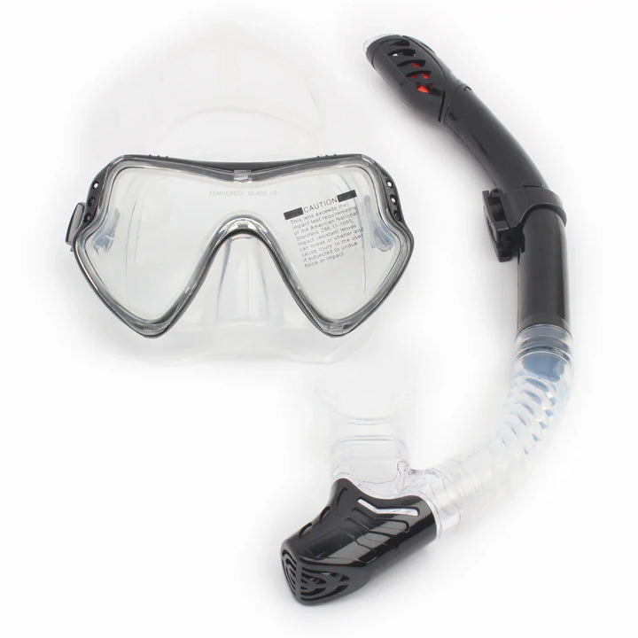 Skanto | Voksen Unisex Snorkling Dykkermaske Sett med Briller
