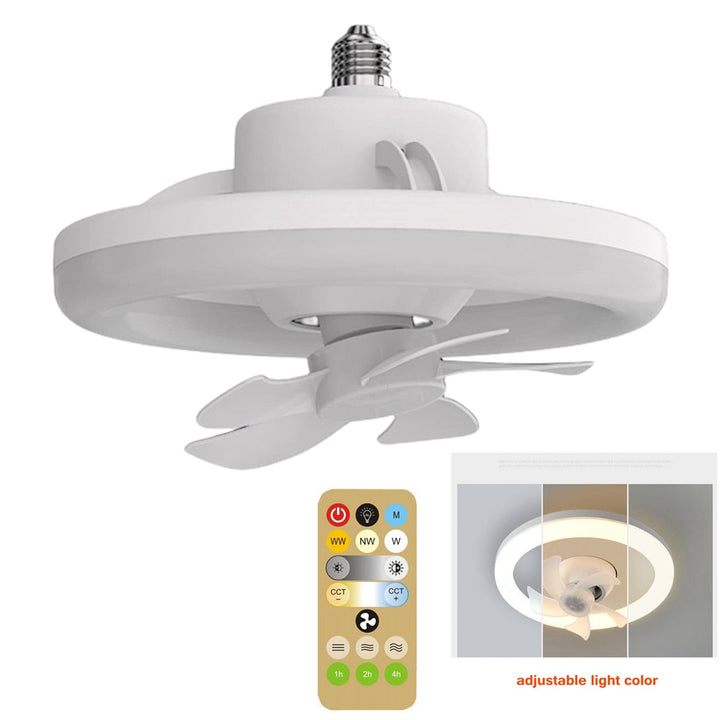 2in1 Strålende Rotasjon RC Takvifte Lampe | Skanto