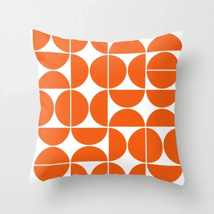 Moderne abstrakt geometriske fargerike putetrekk 45x45cm putetrekk for sofa kasteputer 60x60cm 50x50cm trendy hjemmedekor | Skanto
