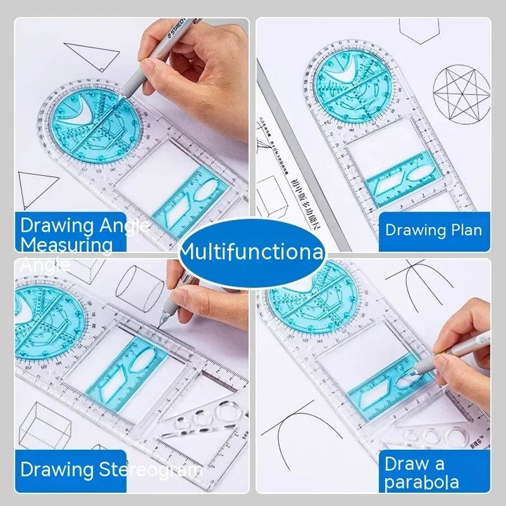 Skanto | Rotasjonsbar matematisk geometri linjal