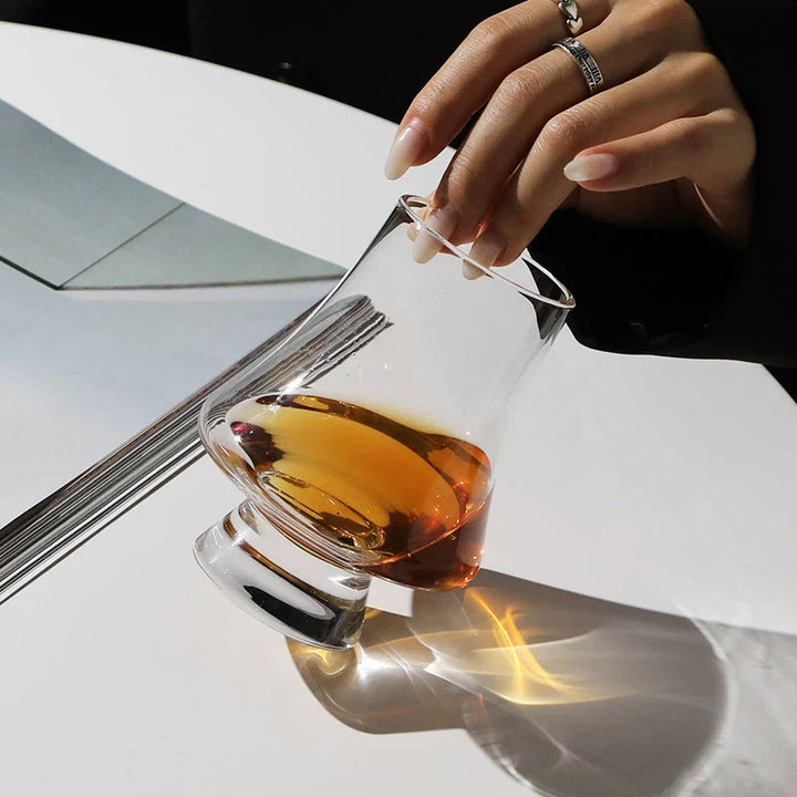 Whiskey Glass 4-Delt Sett Skanto