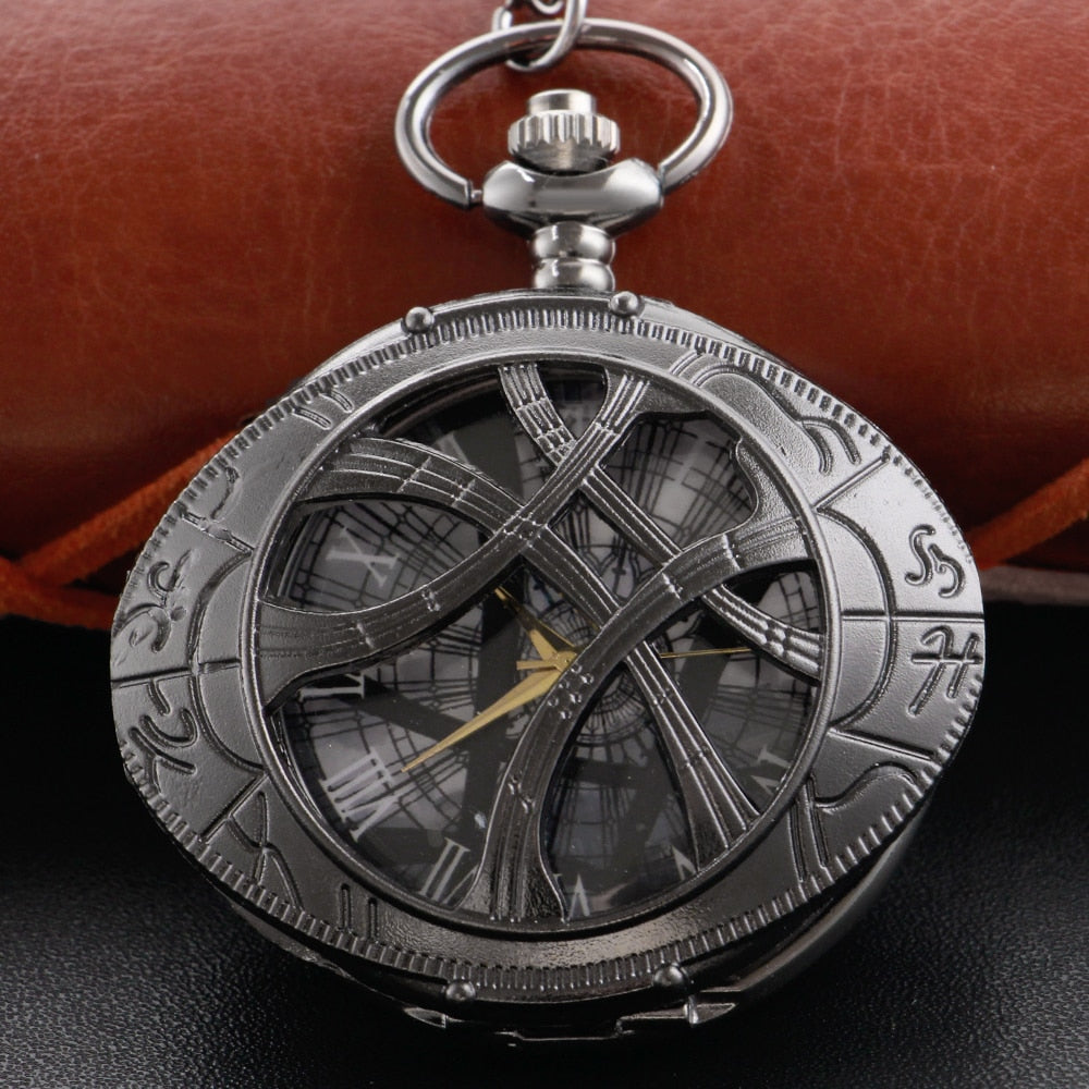 Skanto | Tidlaus Tradisjon Steampunk Lommeur Halskjede