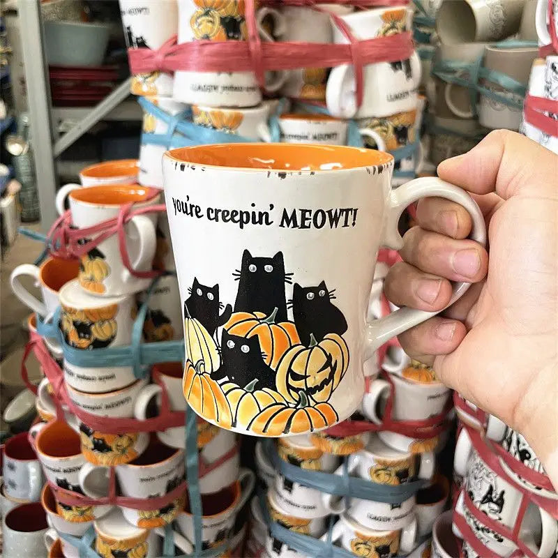 Spooky Sips Halloween Kaffekopper