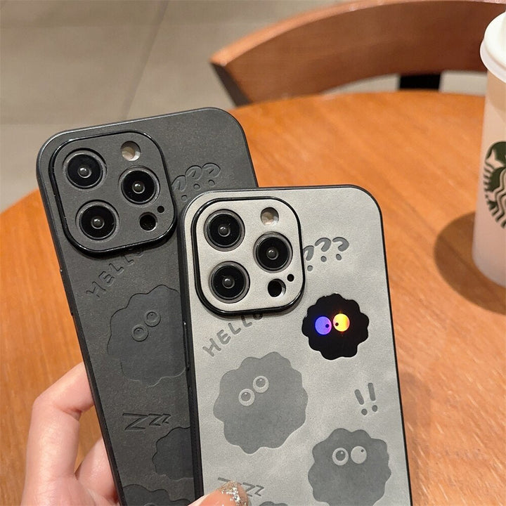 Skanto | Søt Monster Støtsikker Skinn iPhone Deksel
