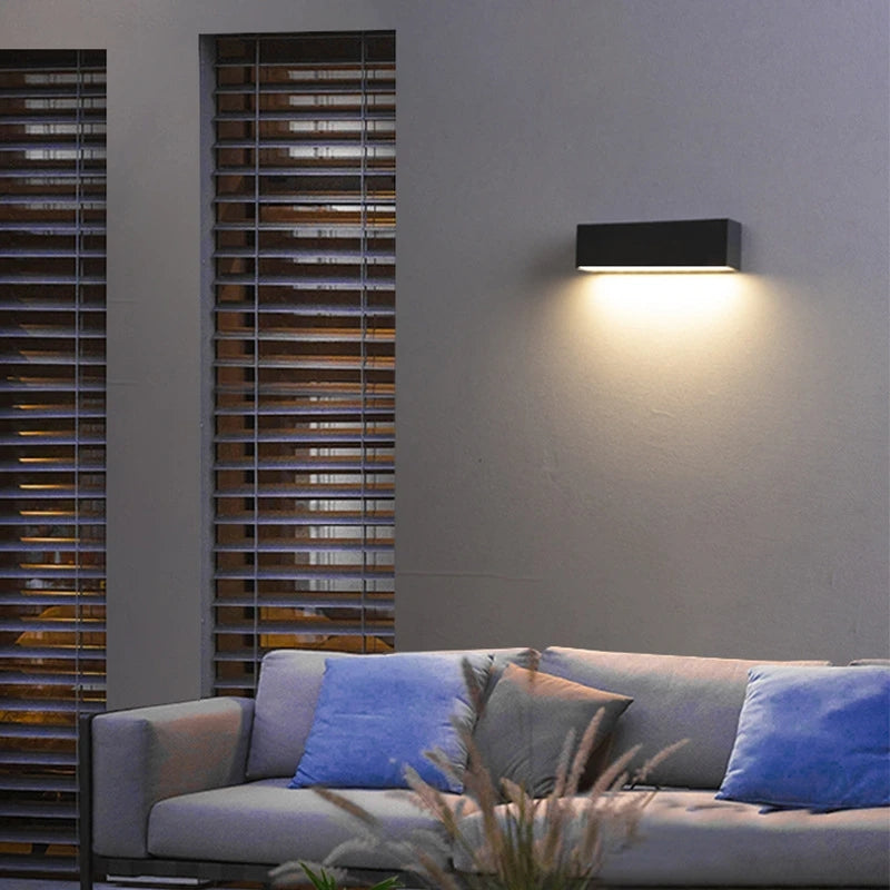 Skanto | GardenLux – Elegant Vegglampe for Hage med Luksuriøs Glød