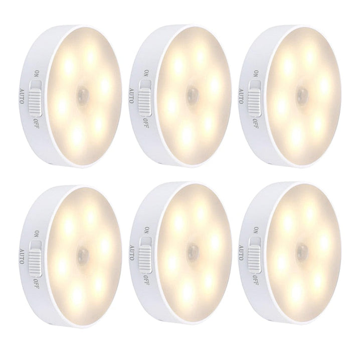 Skanto | Klistrete LED Bevegelsessensor Mini Nattlampe