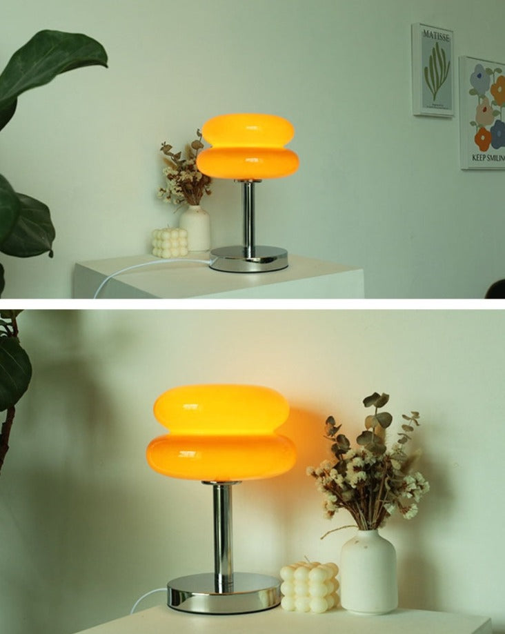 Skanto | Macaron Glass Retro-Moderne Dimmerlampe