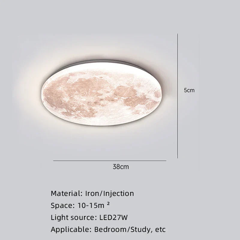 Måneoverflate Kunstnerisk Moderne Taklampe | Skanto