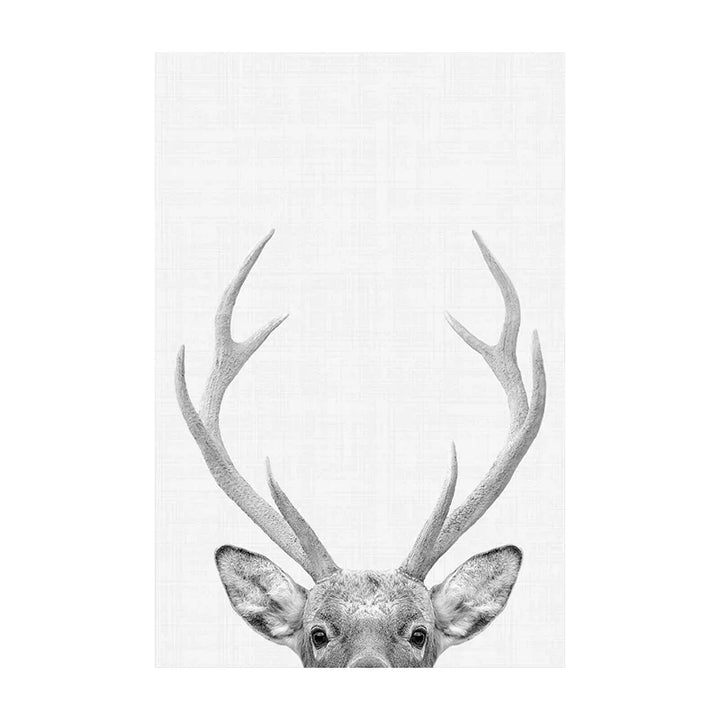 Northern Wilderness Eagle Deer Landscape Wall Art Fine Art Canvas Prints Pictures For Living Room Dining Room Nordic Home Decor | Skanto
