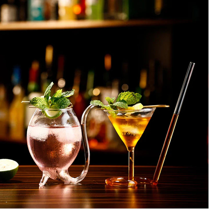 Kreative Geometriske Vinkaraffer & Cocktailglass | Skanto