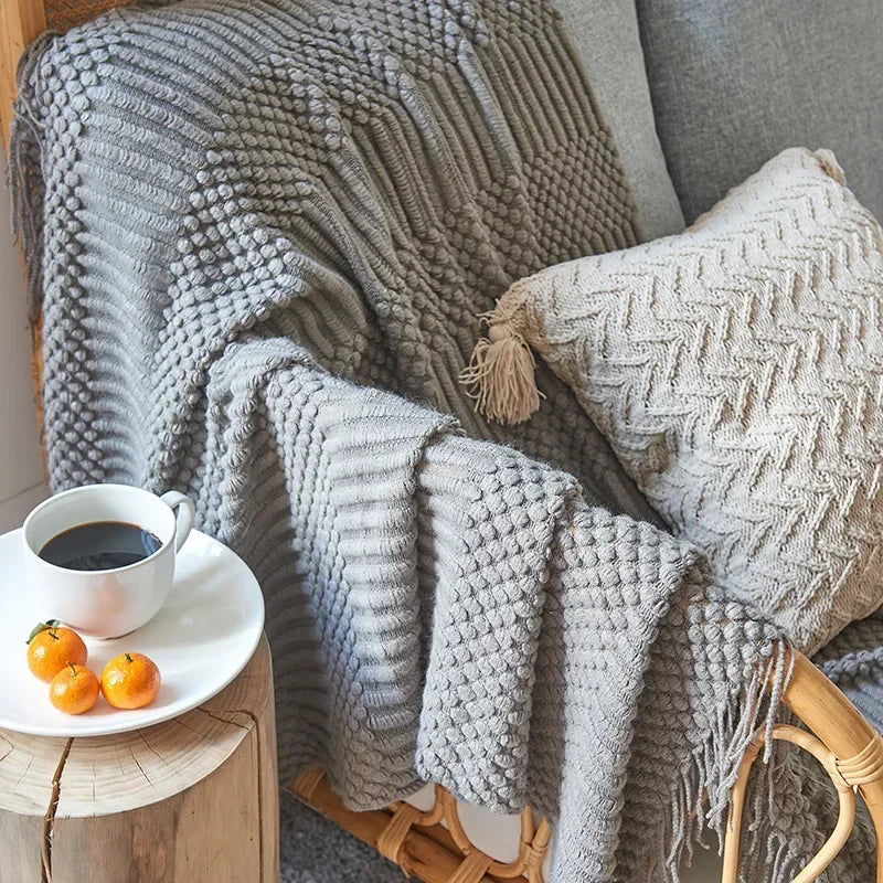 Skanto | Nordic Style Dick Strikket Teppe