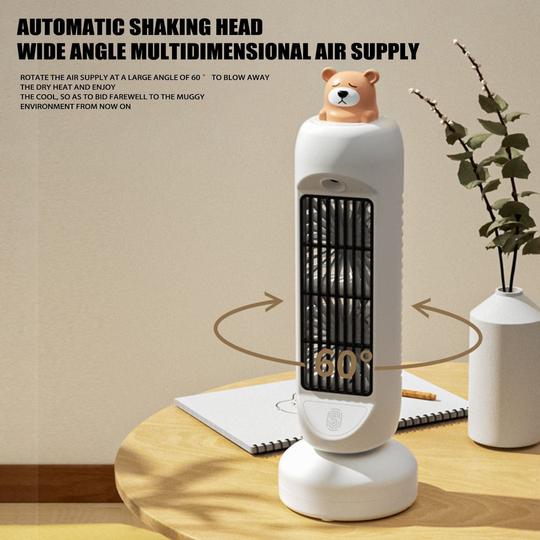 Mini Bear Air Cooler Humidifier Fan | Skanto
