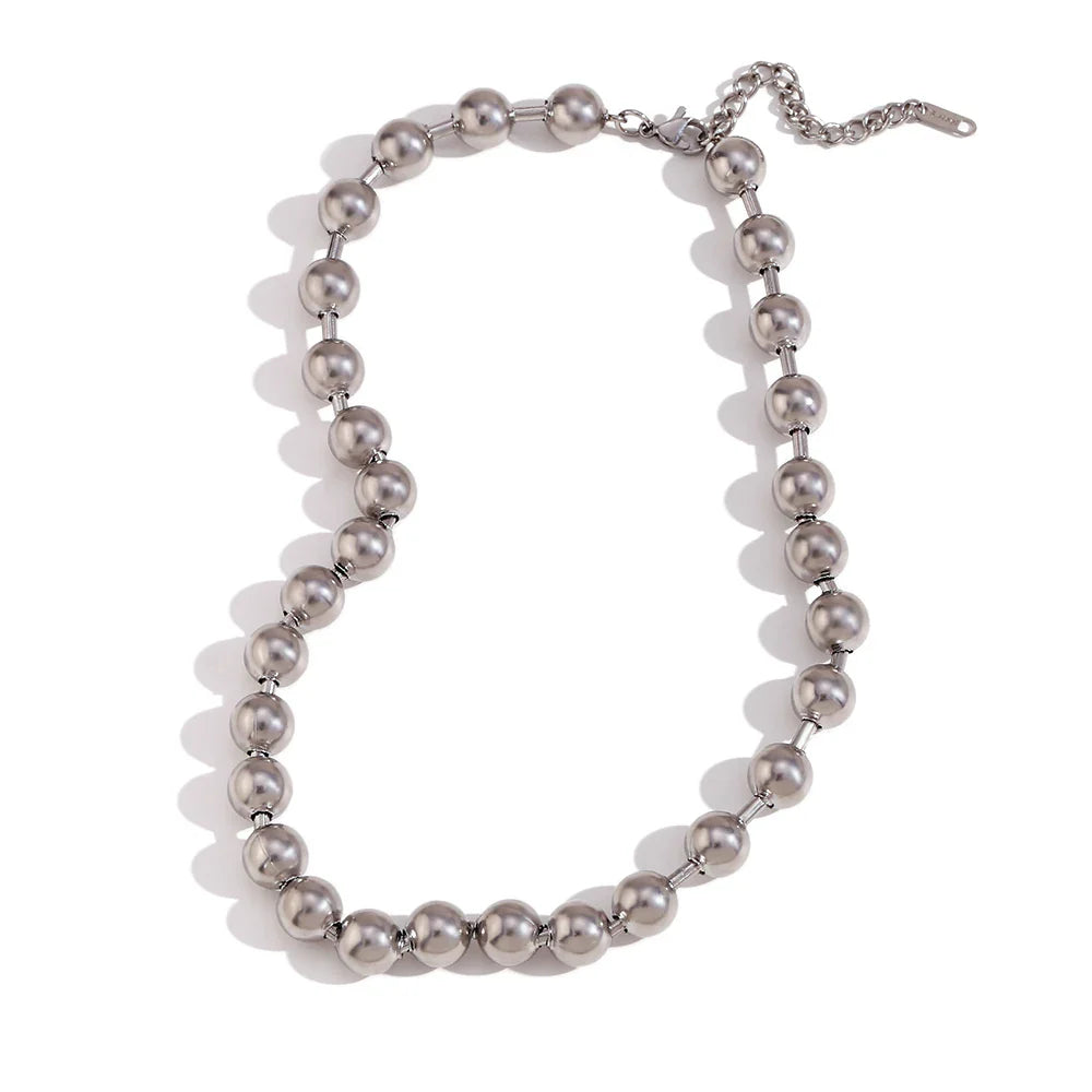 Skanto | 18k Klassisk Chunky Perlekjede