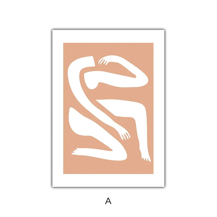 Abstract Minimalist Still Life Figure Art Fine Art Canvas Prints Posters Pictures For Living Room Bedroom Modern Home Art Decor | Skanto
