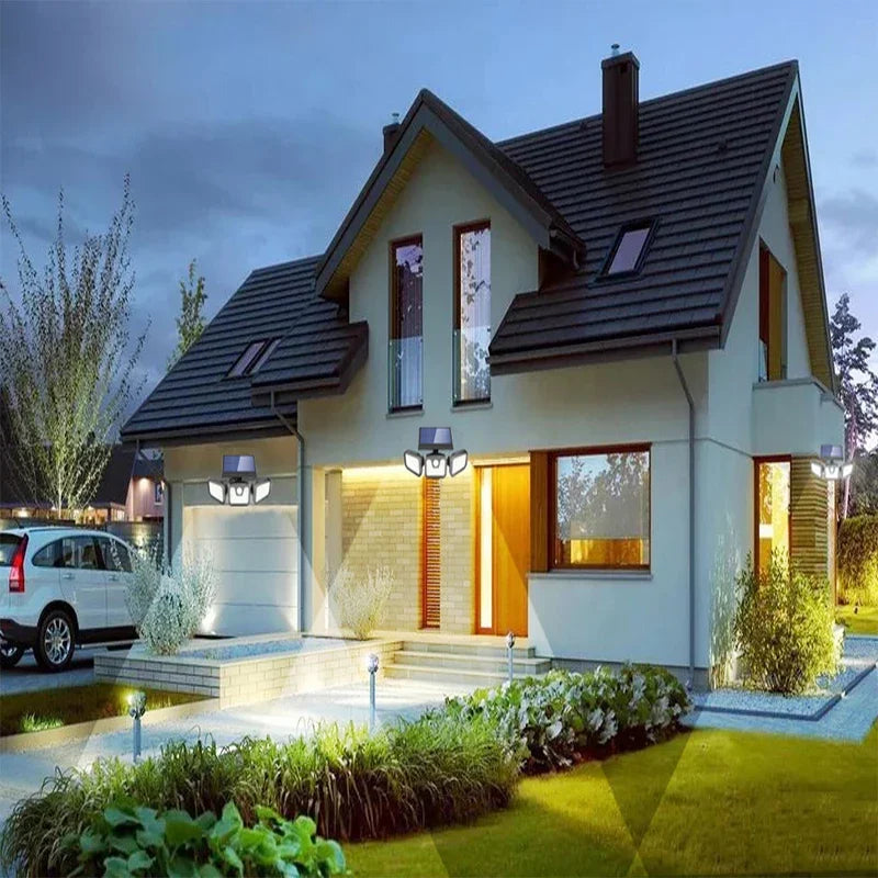 Power Save Bevegelsesaktivert Ute Sollys | Skanto