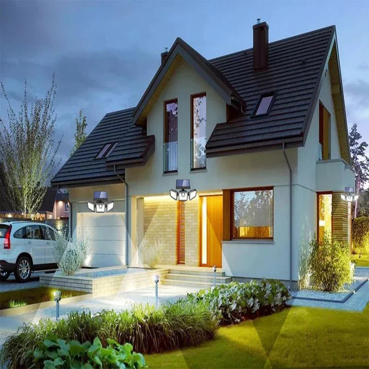 Power Save Bevegelsesaktivert Ute Sollys | Skanto